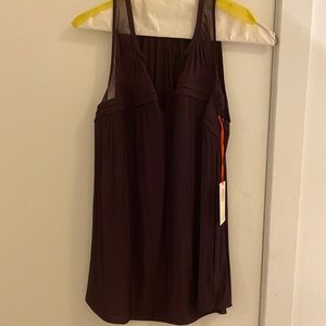 Silk tank top